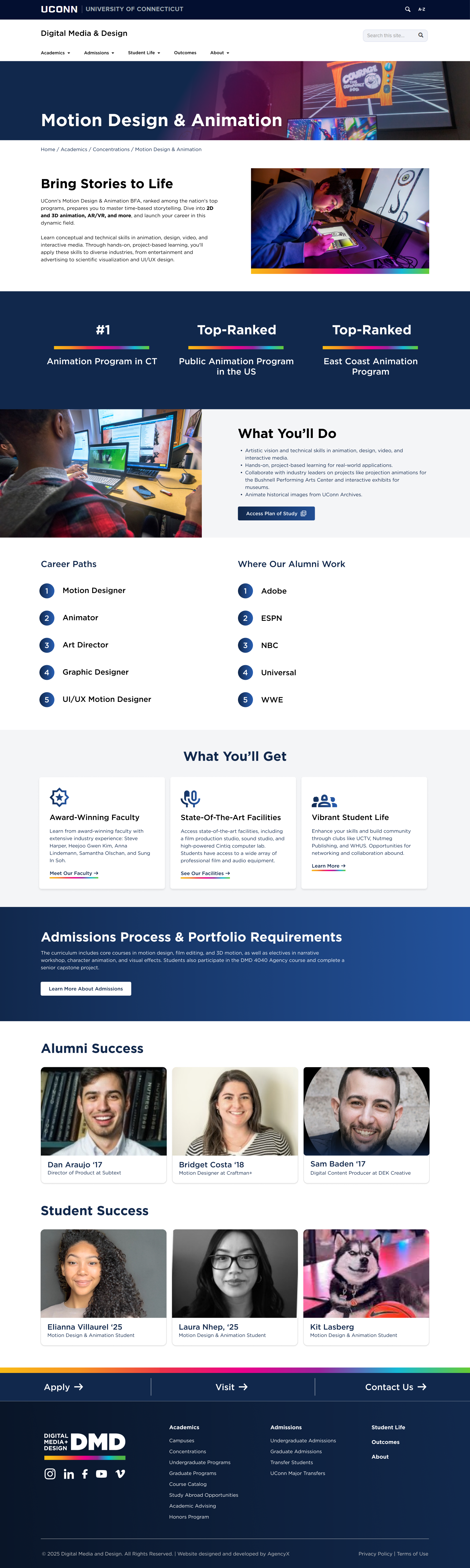 UCONN DMD Concentration Template